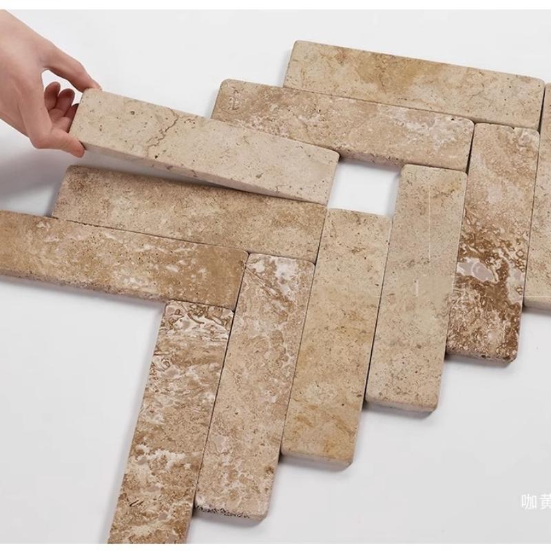 莱姆石天然石材马赛克瓷砖地砖