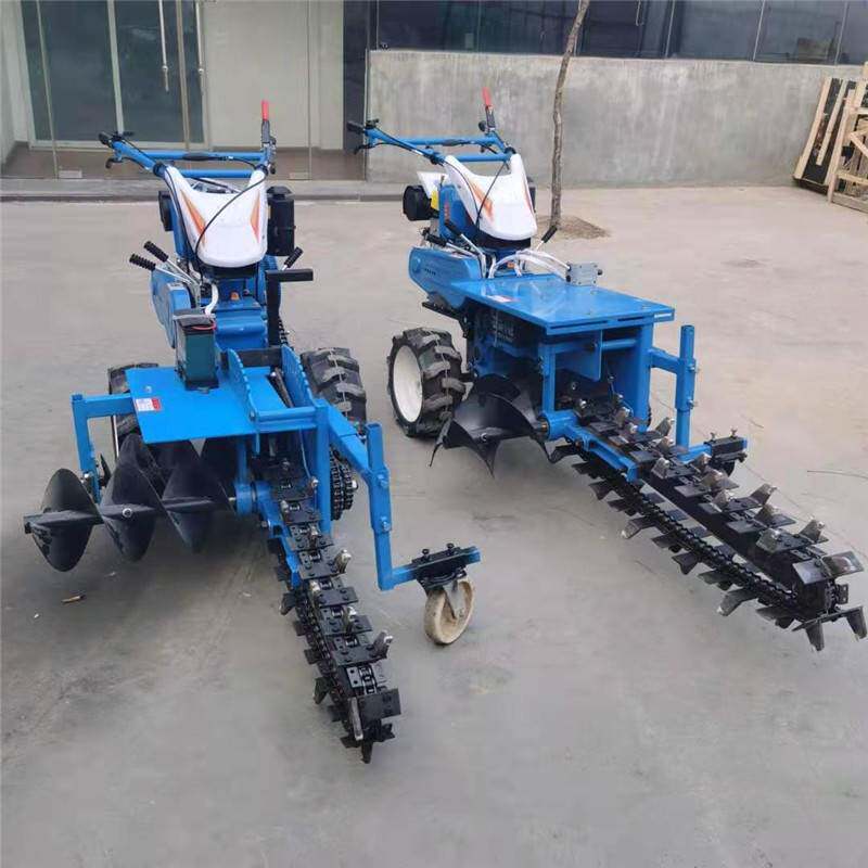 链条开沟机 管道铺设挖槽机 液压升降链条开沟机型号