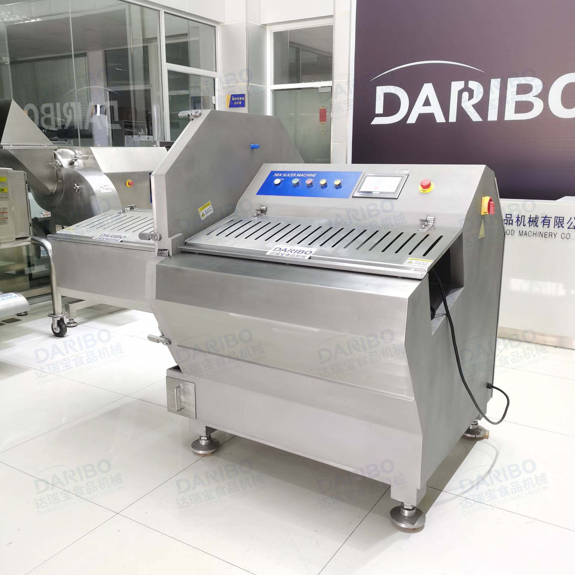 lDRB-36K砍排机商用 新鲜带骨大排切片机 冷冻牛扒牛肉切片机商用