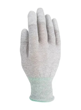 AIWIN 碳纤维防静电PU指浸手套 10338 指浸