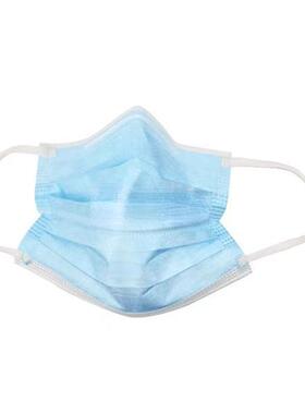 ANDANDA/安丹达 立体防护口罩 103013 蓝色 3层 平面 双鼻梁条