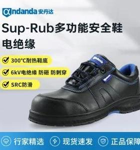 安丹达 劳保鞋Sup-Rub 多功能安全鞋 10190  黑色 防砸 电绝缘