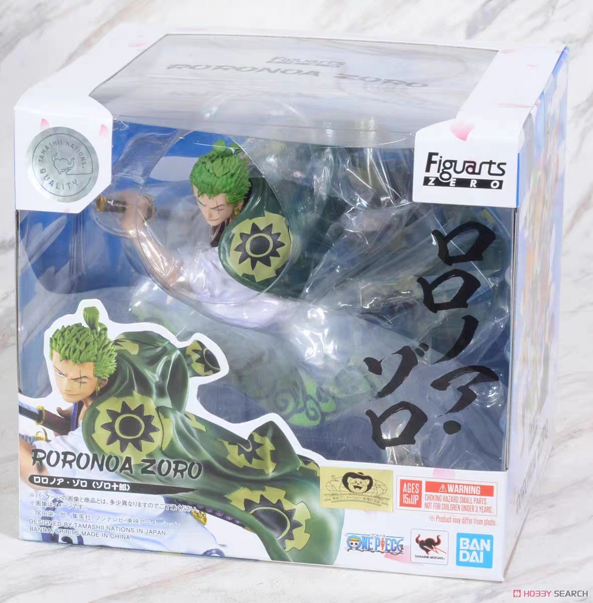 全新现货 万代 Figuarts Zero FZ 海贼王 和之国 索隆十郎 手办