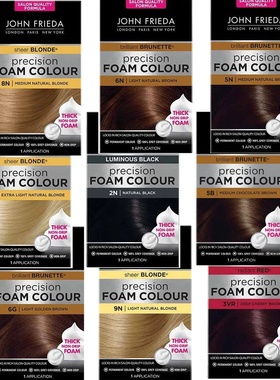 英国John Frieda Precision Foam Colour Hair Dye染发剂