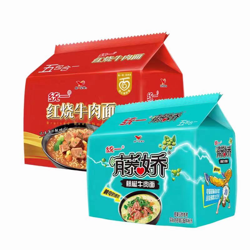 统一红烧牛肉面藤椒面10包