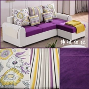 Giải phóng mặt bằng sofa vải đệm gối gối dày flannel sofa vải handmade DIY sofa cover - Vải vải tự làm