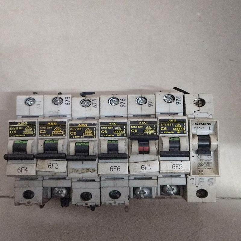 AEG单极空气开关 C1 C2 C6小电 备件/咨询