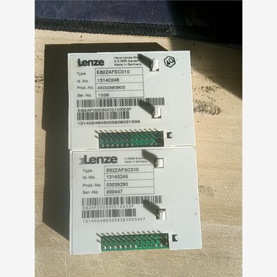 E82ZAFCC010 伦茨变频器通讯接口模块，拆机货功能完 备件/咨询