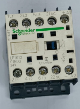 施耐德接触器LP1K1201BD3 4P接触器 备件/咨询
