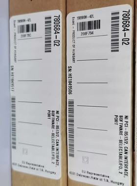 NI PCI-8513/2 780684-02 原装正品全新 备件/咨询