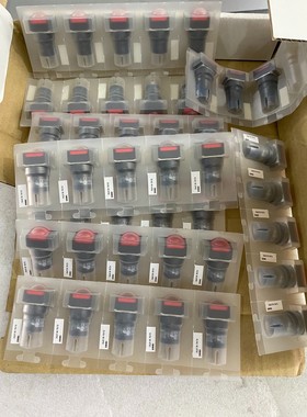 全新和泉按钮AL6M AL6QM14PRC 方形红色自动 备件/咨询