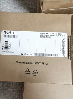 NI 9230 PN:784396-01 原装正品全新 新到 备件/咨询