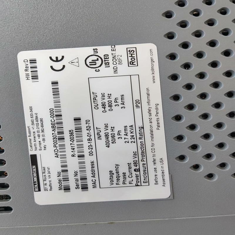 产品AKD-P00307-NBEC-000 备件/咨询