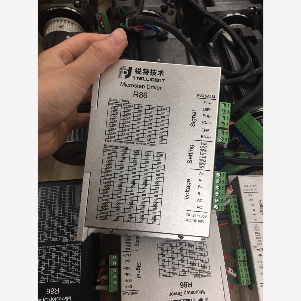锐特86开环步进，驱动R86，交流直流电源，电机86A8S4 备件/咨询