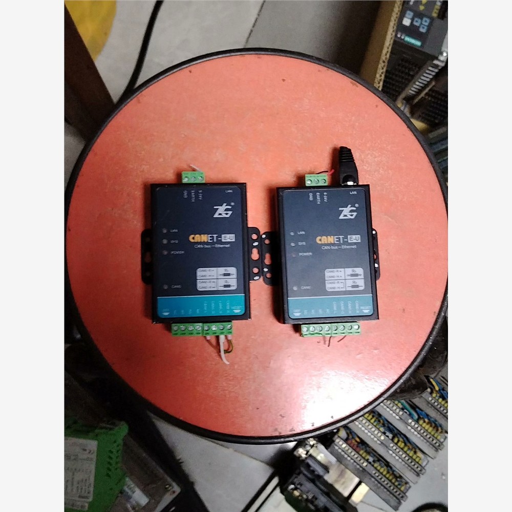 周立功ZLG工业级以太网转CAN模块，型号CANET-E-U 备件/咨询