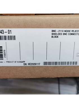 NI BNC-2110 777643-01 原装正品全新未拆 备件/咨询