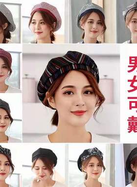 厨师帽子男服务员酒店快餐厅工作