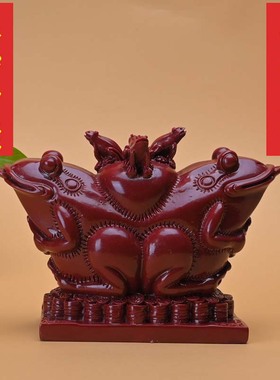 高含量朱砂金砂金蟾桌面摆件办公桌客厅居家书房