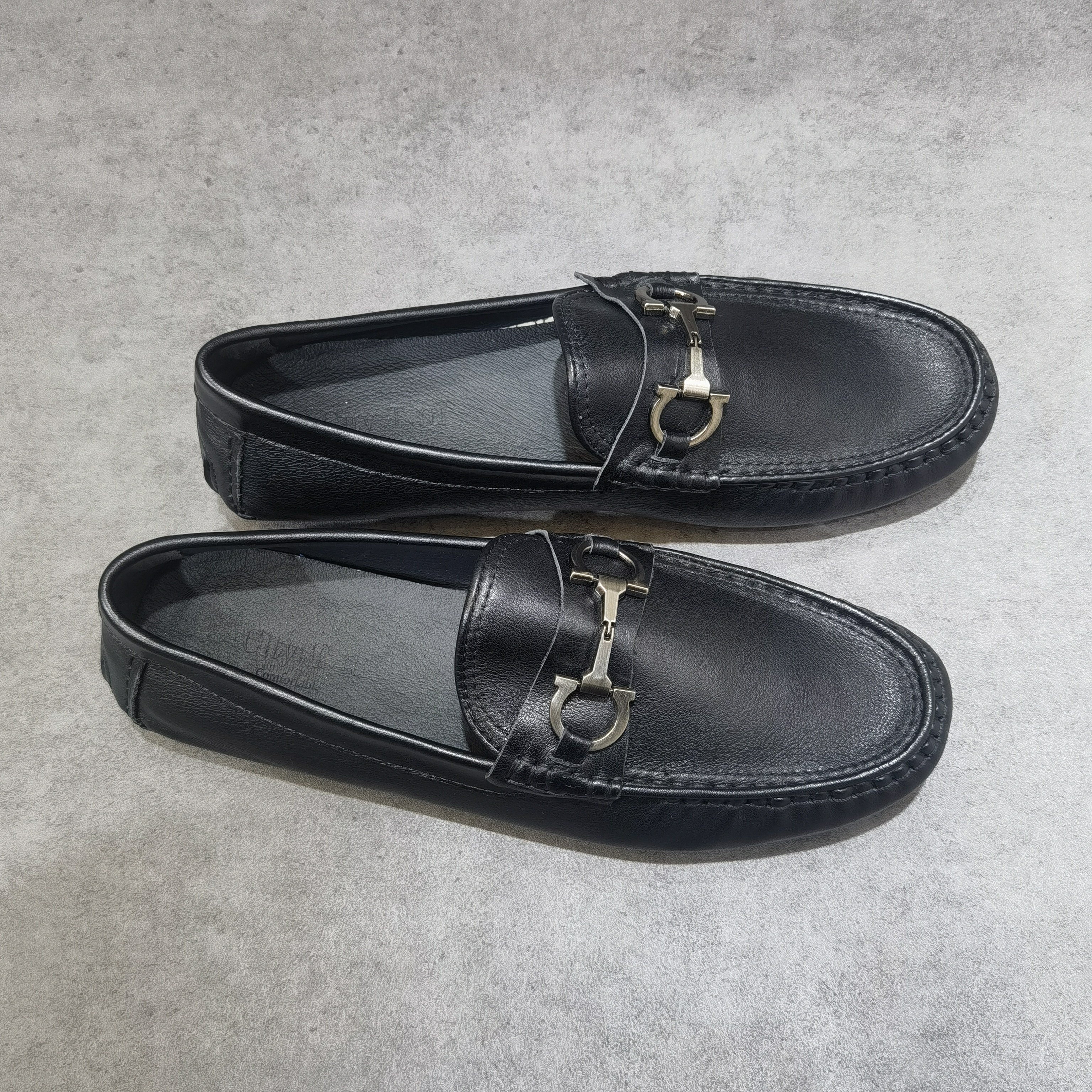 2026新款小皮鞋春夏休闲一脚蹬真皮豆豆鞋男软底软面百搭乐福鞋子,流行男鞋,乐福鞋（豆豆鞋）,淘宝优惠券,粉丝福利购,淘宝优惠卷