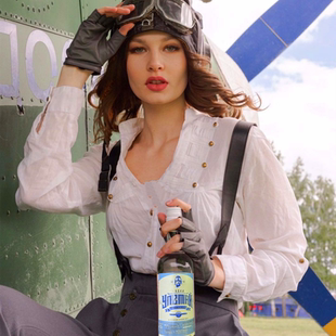 翱翔天空雷霆嘎巴小鸟伏特加网红同款 进口 罗斯银瀚40度俄罗斯原装