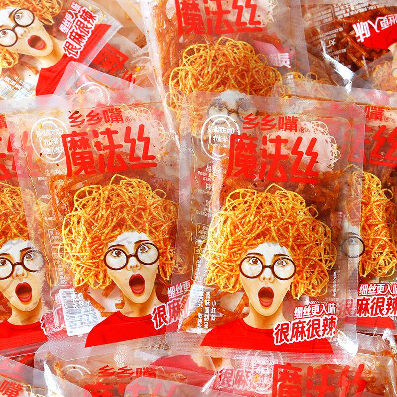 魔法丝辣条儿时经典辣条丝