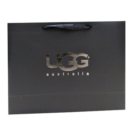 UGG包装袋横款服装礼品袋纸袋 雪地靴手提纸袋 正品新款袋 装柜袋