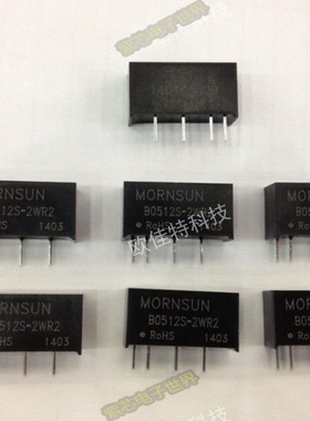 B1203S-2WR2原装正品 隔离电源块 输入电压12V: 输出3.3V 0.4A