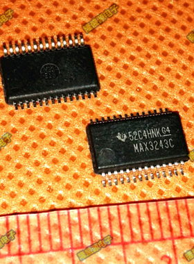MAX3243CDBR MAX3243C SSOP28 RS-232线路驱动器接收器 全新原装