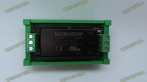 URB4812LD-30WR3 接线式导轨 输入18-75VDC 输出 12V 2.5A