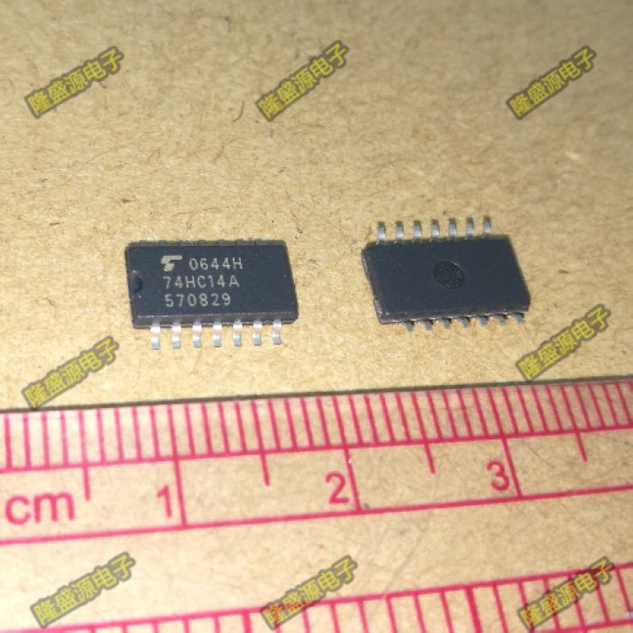 5.2MM进口原装74HC14A TC74HC14AF SOP14 全新正品   可直拍