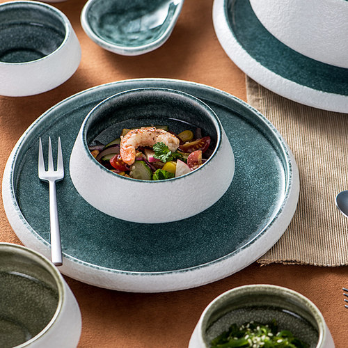 陶瓷简约北欧风沙拉碗