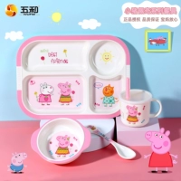 Посуда для кормления, мультяшная детская обеденная тарелка для младенца