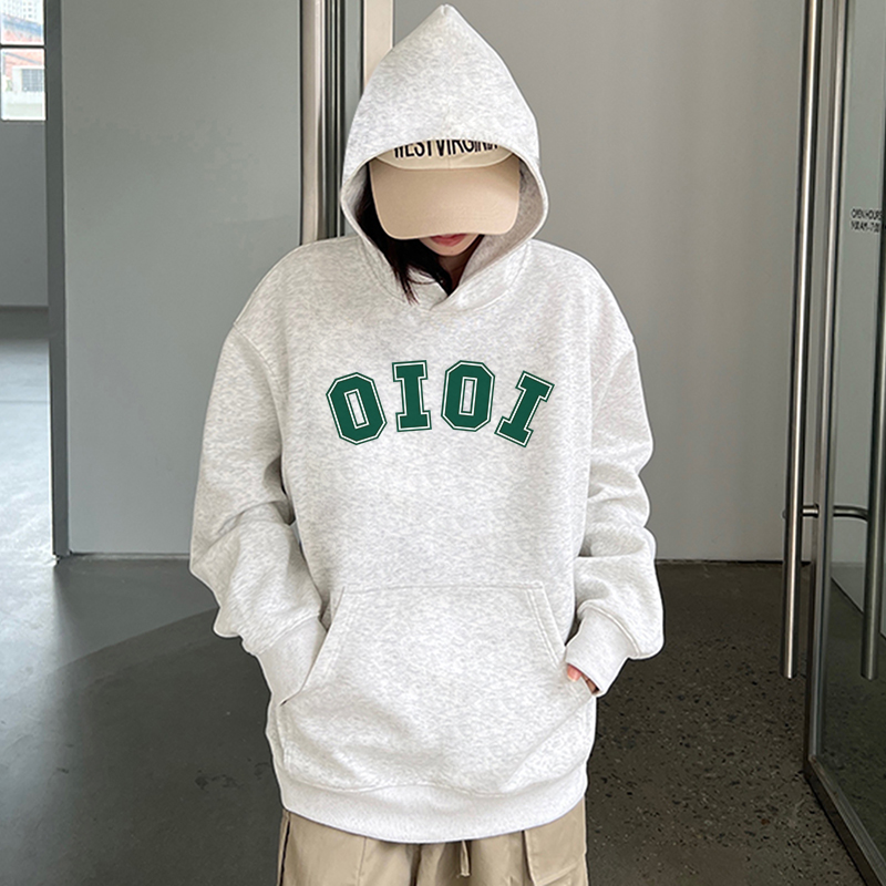 OIOI韩国朴彩英卫衣秋冬加绒加厚
