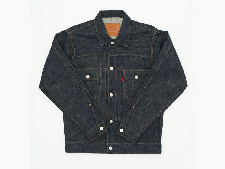 经典美式复古507XX 15OZ赤耳牛仔夹克外套 UNWASH TYPE2