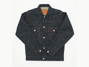 经典美式复古507XX 15OZ赤耳牛仔夹克外套 UNWASH TYPE2