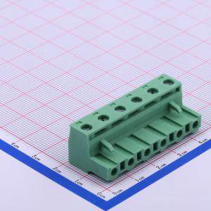 DB2EK-7.62-6P-GN-S 插拔式接线端子 7.62mm 1x6P 排数:1 每排P数