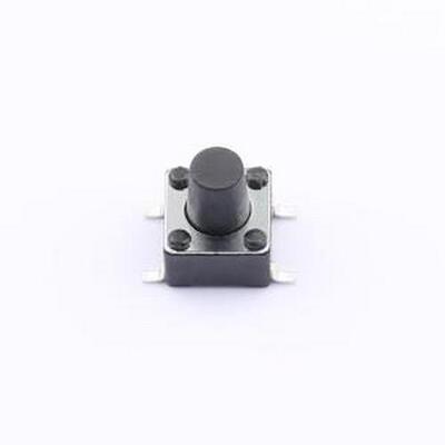 BTS0D0031HBG00 轻触开关 6x6x7.5mm 180gf 贴片轻触开关 SMD-4P,