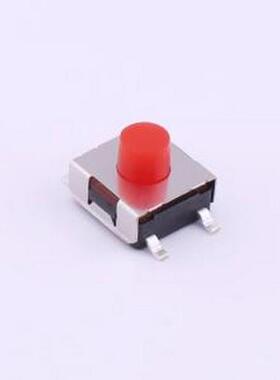 DTSMW-67R-V-T/R 轻触开关 6.2*6.3*5.2mm 立贴 轻触开关 SMD,6.2