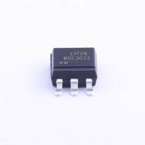 MOC3023S-TA1 光耦-可控硅信号输出 双向可控硅 无过零电路 1通道