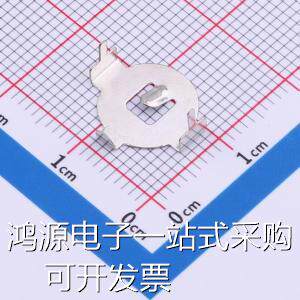 MY-1220-06X 电池连接器 电池扣CR1220-1 DIP 铁料 镀锡 3.0 存储