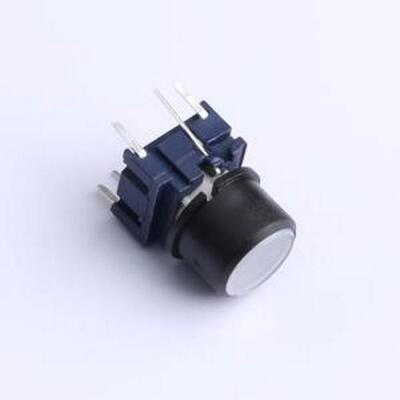 K6-1064C-06 轻触开关 带灯开关 插件 原装现货