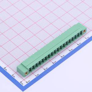 DB2EVM-3.5-18P-GN 插拔式接线端子 3.5mm 1x18P 排数:1 每排P数:
