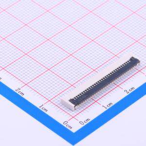 THD0820-32CL-SN FFC/FPC连接器 间距:0.8mm P数:32P 翻盖式 下接