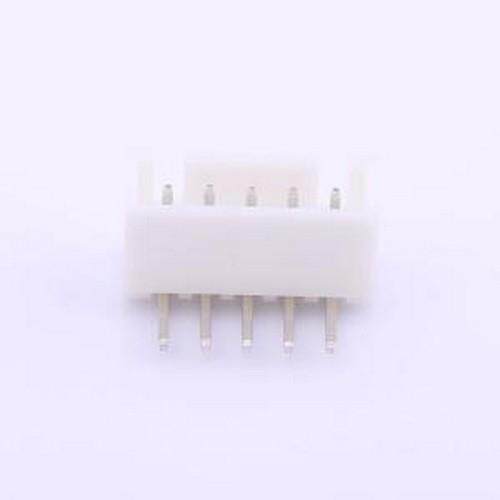 HX25035-5WAP 线对板/线对线连接器 1x5P 间距:2.5mm 弯插 弯插,P