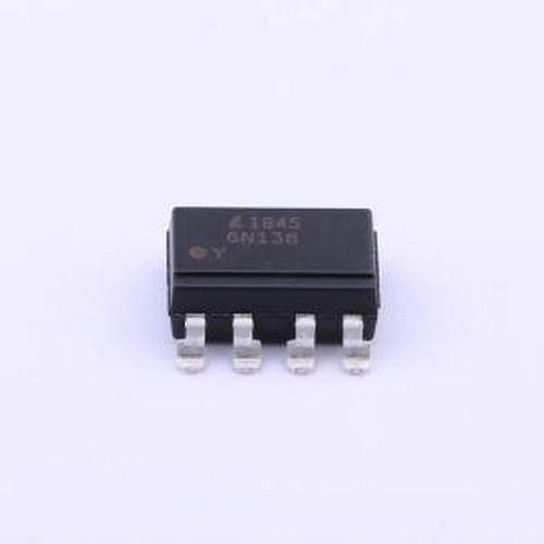 6N136S-TA1-L 光耦-逻辑输出 DC输入 1通道 隔离电压(rms):5000V