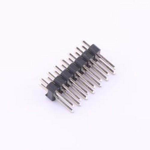 HB-PH8-25427PB2GOP 排针 间距:2.54mm 2x7P 直插 方针 插件,P=2.