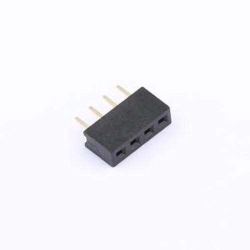 2005FV-4P 排母 间距:2mm 1x4P 直插 插件,P=2mm 原装现货
