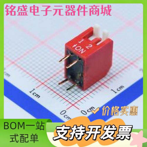 DSDP02LHGET 拨码开关 DSDP02LHGET 插件 原装现货