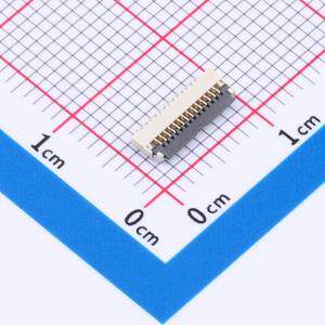 FPC-0.5FX-14PWBH10 FFC/FPC连接器 0.5mm P数:14 翻盖式 下接 高