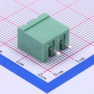 DB2EVC-5.08-2P-GN 插拔式接线端子 5.08mm 1x2P 排数:1 每排P数: